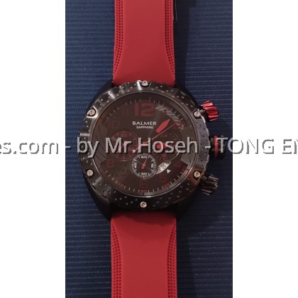 Balmer 45mm XXL Big Crown Chronograph Men Watch 8810G BK-49